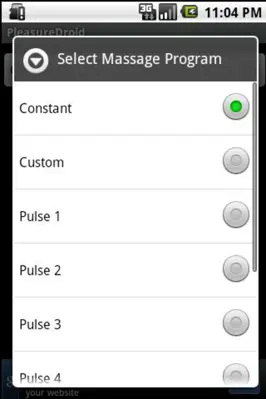 PleasureDroid android App screenshot 0